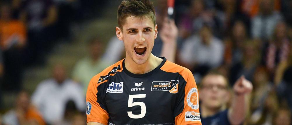 Neuer Leader. Moritz Reichert in einem Play-off-Spiel der vergangenen Saison.