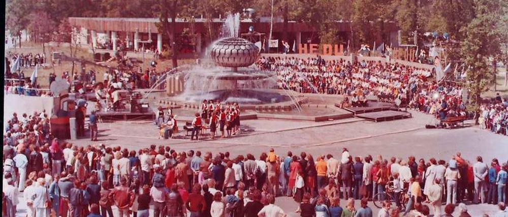 Der „Pionierpalast“ in der Wuhlheide verlieh der DDR besonderen Glanz.