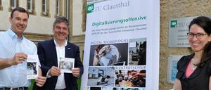 Präsentation neuer Studiengänge an der TU Clausthal.