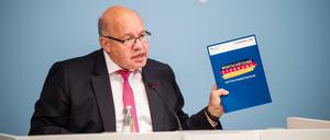 Peter Altmaier (CDU), Bundeswirtschaftsminister, mit seiner neuen Mittelstandsstrategie.