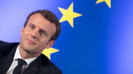 Emmanuel Macron ist in den vergangenen Jahren wiederholt durch europapolitische Initiativen aufgefallen.