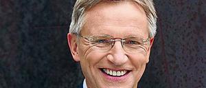 Schwitzen in Doha: ZDF-Reporter Norbert König.