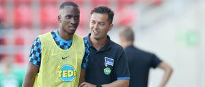 Ante Covic (r.) setzte zuletzt nicht auf Dodi Lukebakio in der Startelf.