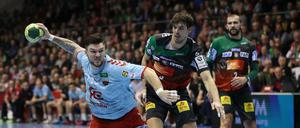 Sie kennen sich. Johan Koch (l.) und die Füchse verbindet eine Rivalität mit dem SC Magdeburg.