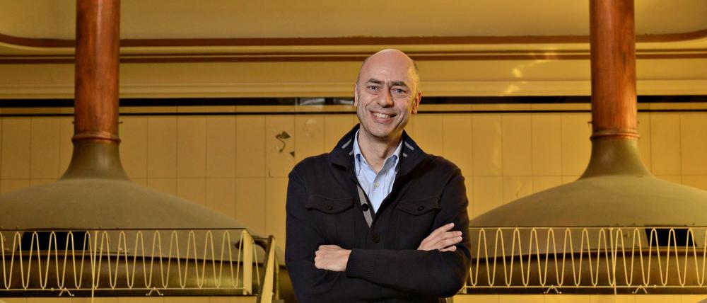 Andreas Fiedler, Gründungsdirektor des Kindl, Zentrum für zeitgenössische Kunst in der ehemaligen Neuköllner Brauerei.