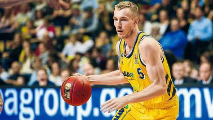 Los geht’s: Kapitän Niels Giffey sah im Pokalspiel gegen Würzburg eine gelungene Generalprobe für den Ligastart.