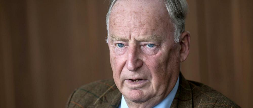 Alexander Gauland, Bundessprecher der AfD. 
