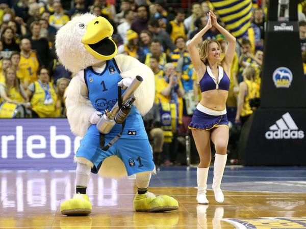 Stimmungskanonen: Bei Alba Berlin ging es zuletzt viel um das Geschehen abseits des Sportlichen.