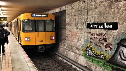 Ab diesem Freitag bis zum 20. Oktober fahren die Züge der U7 nur noch bis Grenzallee.