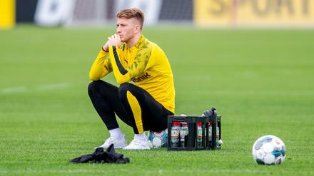 Unentschieden reicht! Unentschieden reicht! Unentschieden reicht! Marco Reus bereitet sich auf das Freiburg-Spiel vor.