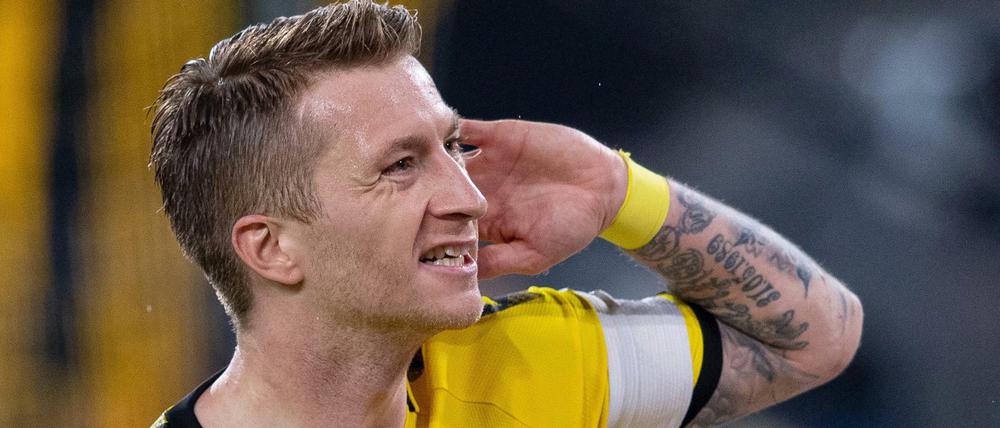 Noch Fragen? Marco Reus beim Torjubel – nun ist die Meisterschaft wieder möglich.