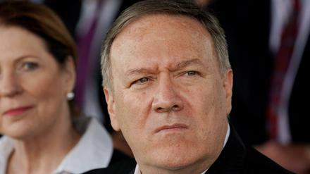US-Außenminister Mike Pompeo am Montag bei einem Termin in Virginia.