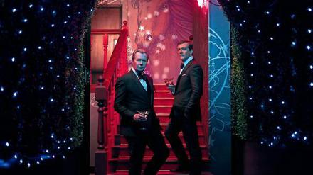 Von der Showbühne ins Gefängnis: Mossack (Gary Oldman, li.) und Fonseca (Antonio Banderas) vertraten 25 000 Firmen.