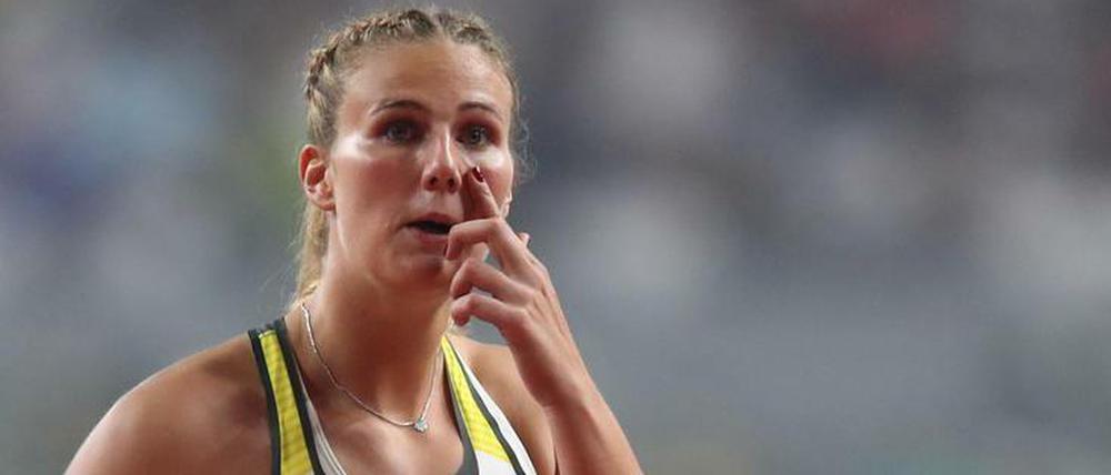 Blech ist leider kein Edelmetall. Trotzdem zeigte Christin Hussong eine starke Leistung und war einmal mehr Europas Beste.