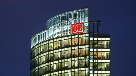 Hauptsitz der Deutschen Bahn AG, am Potsdamer Platz in Berlin.