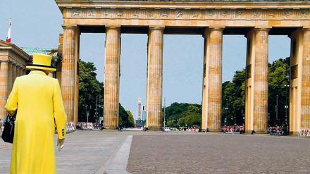 Noch sind alle Wege frei. Für Großbritannien sind die Tage auf dem EU-Binnenmarkt gezählt. Für Königin Elisabeth II., hier bei ihrem Berlin-Besuch im Juni 2015, wird das Brandenburger Tor trotzdem immer offen bleiben.