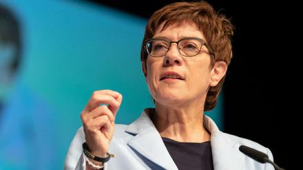 Annegret Kramp-Karrenbauer, Vorsitzende der CDU Deutschlands