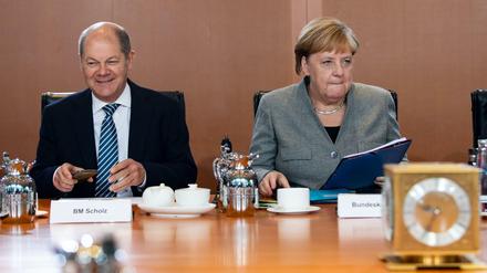 Überraschende Änderung der Tagesordnung: Ergänzungshaushalt zum Klimapaket von Finanzminister Olaf Scholz wird heute nicht behandelt. 