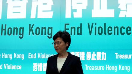 Regierungschefin Carrie Lam.