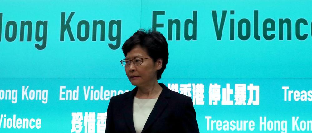Regierungschefin Carrie Lam.