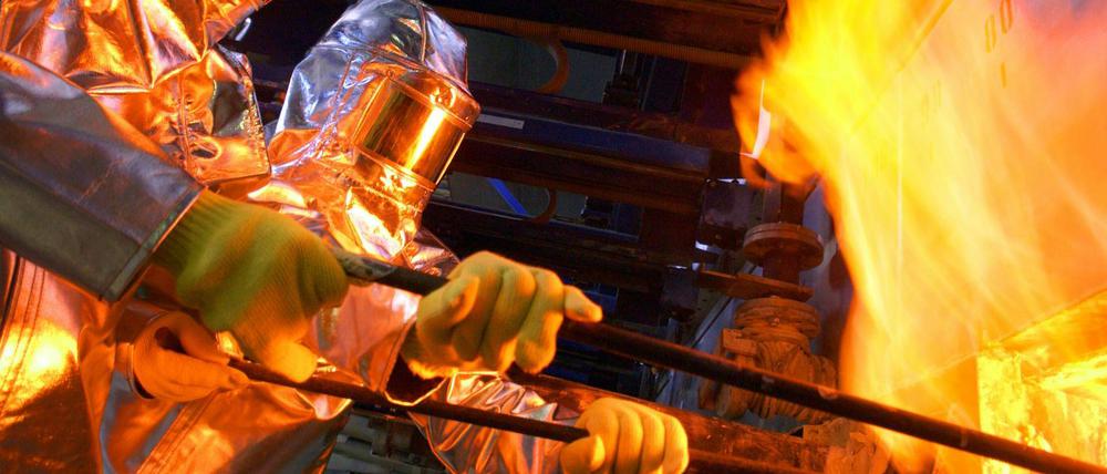 Die Industrie hatte zuletzt weniger Aufträge.