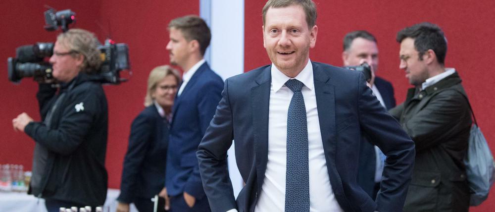 Michael Kretschmer (CDU), Ministerpräsident von Sachsen, ist optimistisch.