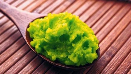 In geringen Mengen gesund, in größeren bedenklich: Wasabi-Paste.