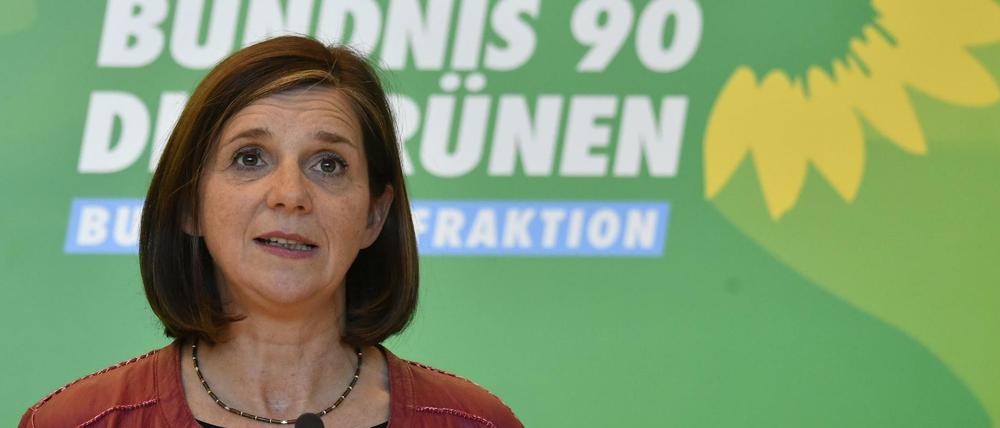 Glyphosat-Gegnerin: Grünen-Fraktionschefin Katrin Göring-Eckardt.