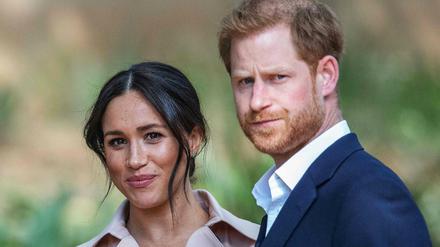Prinz Harry und seine Frau Meghan.