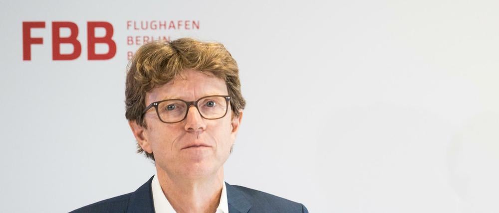 Engelbert Lütke Daldrup, Vorsitzender der Geschäftsführung der Flughafen Berlin Brandenburg.
