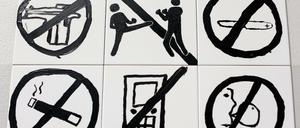 Das darf man jedenfalls alles nicht. Weitere Vorschläge?