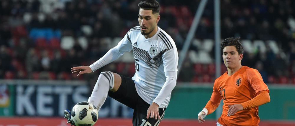 Länderspielerprobt. Suat Serdar hat schon Erfahrung in der deutschen U21 gesammelt.