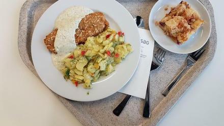In der Kantine des Bundesernährungsministeriums gibt es nur einmal pro Woche ein veganes Essen.