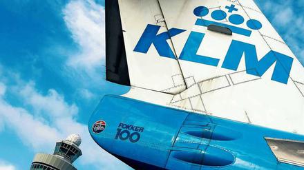 Die Fluggesellschaft KLM wird am heutigen Montag 100. Jahre alt. 