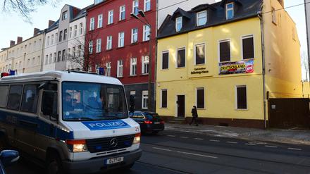 Die Parteizentrale der NPD in Berlin-Köpenick.
