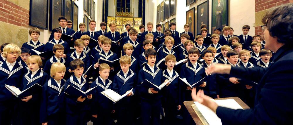 Der weltberühmte Thomanerchor aus Leipzig wird von staatlicher Seite finanziell großzügig unterstützt. 