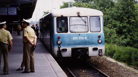 Noch fahren in Hennigsdorf nur Schienenbusse aus DDR-Zeit.