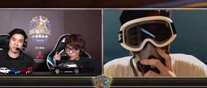 Revolutionär. Chung Ng Wai alias „Blitzchung“ (r.) löste durch seine Aussprache für die Hongkonger Proteste einen Eklat aus.