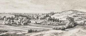 So fein wie er ritzte keiner die Natur. Ein Landschaftsbild von Waterloo.