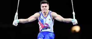Russlands Turn-Star Nikita Nagorni verhalf seinem Team maßgeblich zur Goldmedaille. 