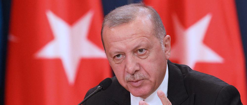 Der türkische Präsident Recep Tayyip Erdogan