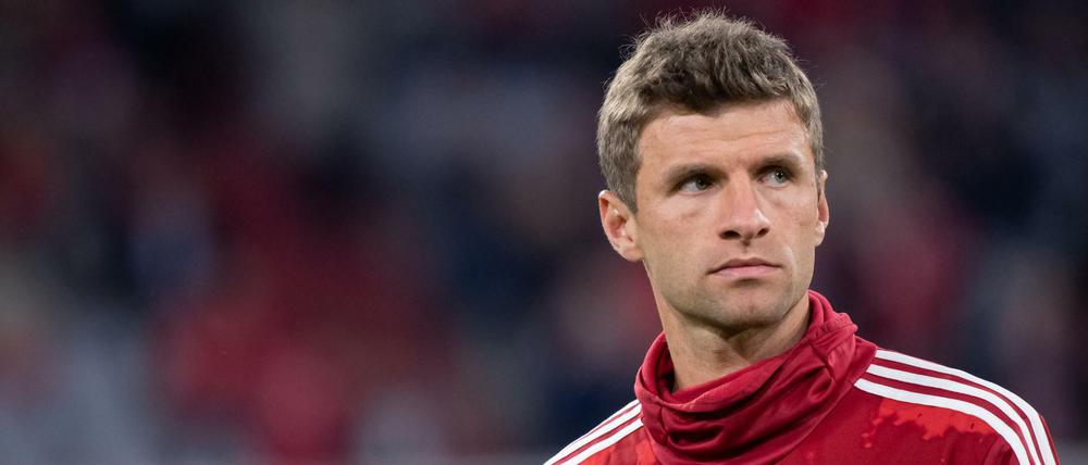Nachdenklich: Thomas Müller erwägt angeblich seinen Abschied aus München.