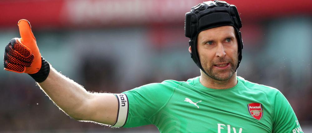 Petr Cech, hier im Trikot des FC Arsenal, wird bald bei Guildford Phoenix im Tor stehen. 