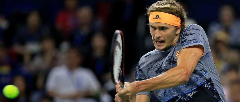 Alexander Zverev spielte Shanghai stark auf, nur im Finale lief es dann nicht nach Wunsch.