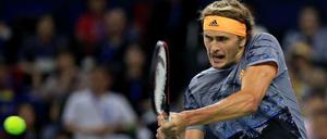 Alexander Zverev spielte Shanghai stark auf, nur im Finale lief es dann nicht nach Wunsch.