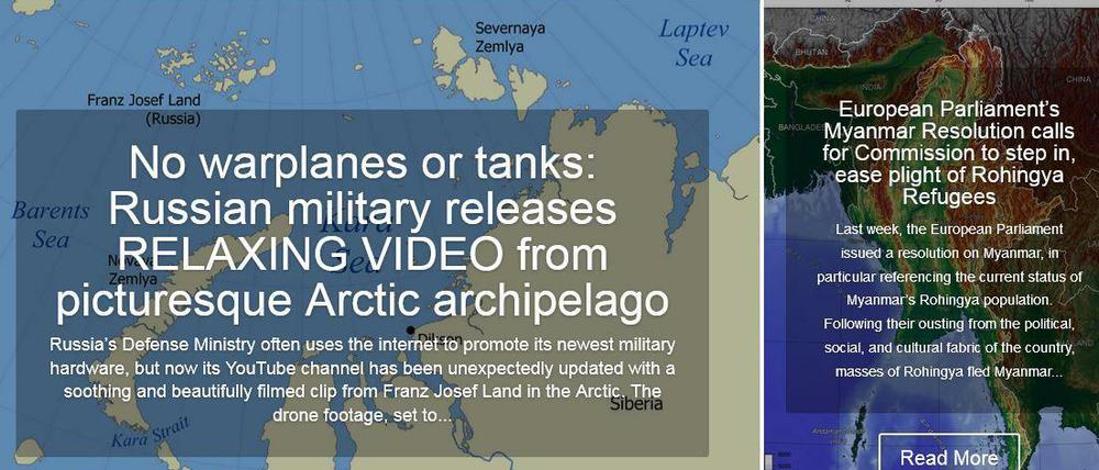 Dösende Walrosse: Der Beitrag über eine russische Arktis-Expedition stammt direkt von der RT.com-Webseite.