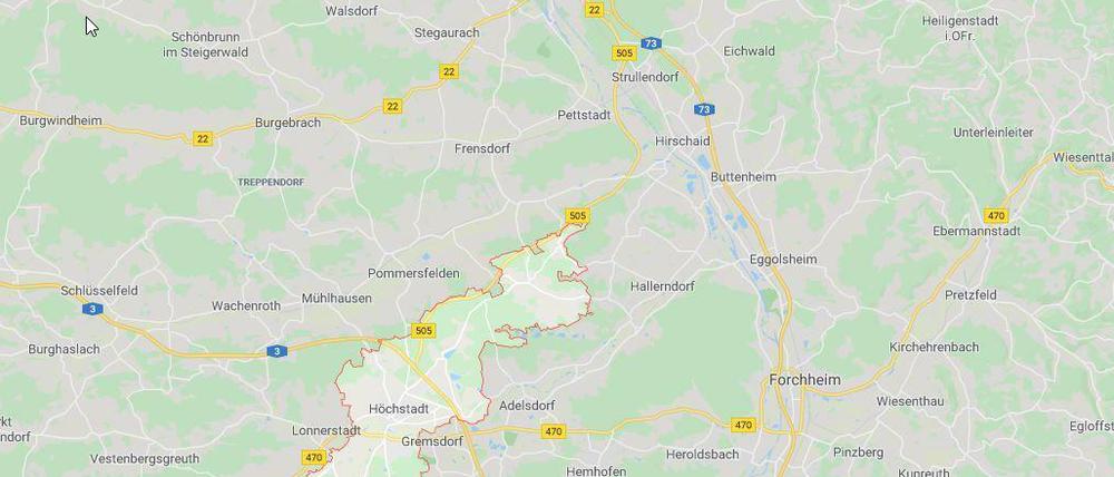 Der Unfall ereignete sich auf der B505.