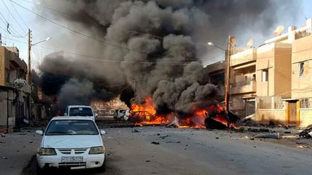 Explosionen im syrischen Qamischli