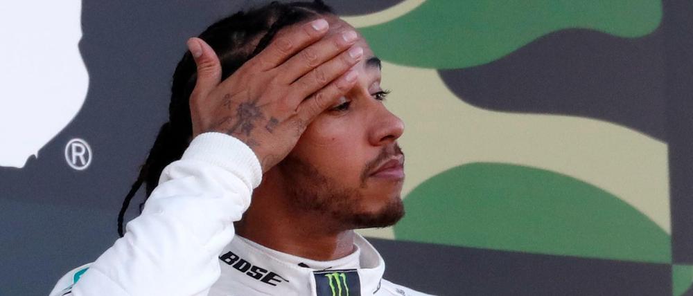 Lewis Hamilton belegte beim Großen Preis von Japan den 3. Platz.