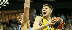 Rokas Giedraitis (rechts) spielte vor allem in der ersten Halbzeit sehr stark.